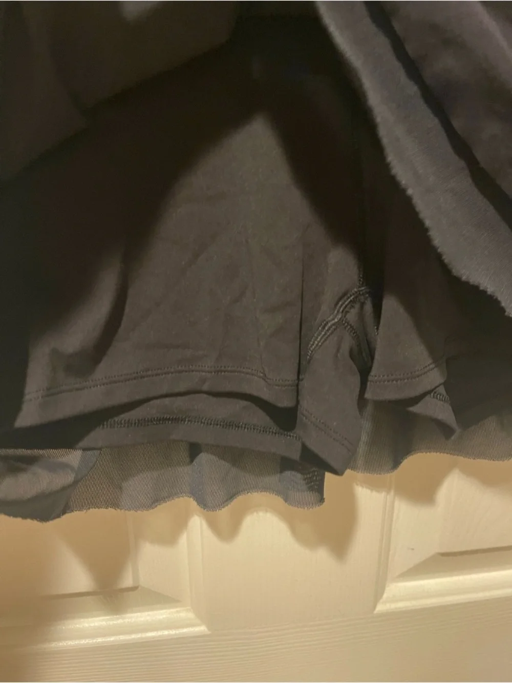 lululemon athletica Black Layered Circle Skirt